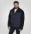 D555 Northampton Hybrid Sherpa Quilted Micro Fleece Jacket Navy - Jakker - Store jakker - 2XL-12XL