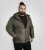 D555 Northfield Hybrid softshelljakke med hette khaki - Jakker - Store jakker - 2XL-12XL