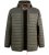 D555 Northfield Hybrid softshelljakke med hette khaki - Jakker - Store jakker - 2XL-12XL