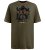 D555 Stockton Gorilla Playing Drums Crew Neck T-Shirt Khaki - T-skjorter - Store T-skjorter - 2XL-14XL