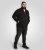 D555 Russel Fleece Sweatshirt with Chest Embroidery Black - Gensere og hettegensere - Store hettegensere - 2XL-14XL