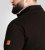 D555 Russel Fleece Sweatshirt with Chest Embroidery Black - Gensere og hettegensere - Store hettegensere - 2XL-14XL