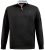 D555 Russel Fleece Sweatshirt with Chest Embroidery Black - Gensere og hettegensere - Store hettegensere - 2XL-14XL