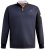 D555 Russel Zip Through Fleece Sweatshirt with Chest Embroidery Navy - Gensere og hettegensere - Store hettegensere - 2XL-14XL
