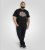 D555 Dewsbury Skeleton On Bike Crew Neck T-Shirt Black TALL SIZE - HERREKLÆR MT-6XLT - Klær for høye menn
