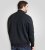 D555 Gillingham Strikket Cardigan med Glidelås og Fôr Marineblå - Gensere og hettegensere - Store hettegensere - 2XL-14XL