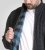 D555 Gillingham Strikket Cardigan med Glidelås og Fôr Marineblå - Gensere og hettegensere - Store hettegensere - 2XL-14XL