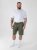 D555 Mitchell 1 Stretch Shorts med Elastisk Midje Khaki - Sweatbukser og-shorts - Sweatbukser og Sweatshorts 2XL-12XL