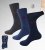 D555 Harold 2 Multi Color Pack of 3 Extra Wide Comfort Fit Socks - Undertøy & Badetøy - Undertøy store størrelser 