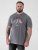 D555 Jasper Official Gas Monkey T-skjorte med trykk Grå - T-skjorter - Store T-skjorter - 2XL-14XL
