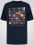 D555 Otto Official Pink Floyd 50th Anniversary T-skjorte med trykk Marineblå - T-skjorter - Store T-skjorter - 2XL-14XL
