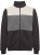 Blend 5282 Full Zipper Sweatshirt Black - Store Klær - Herreklær store størrelser
