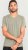 D555 Signature V-neck T-shirt Khaki - T-skjorter - Store T-skjorter - 2XL-14XL