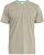 D555 Signature V-neck T-shirt Khaki - T-skjorter - Store T-skjorter - 2XL-14XL