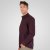 Double Outfitters GS-5225 Oxfordskjorte Vinrød - Skjorter - Store skjorter - 2XL-8XL