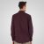 Double Outfitters GS-5225 Oxfordskjorte Vinrød - Skjorter - Store skjorter - 2XL-8XL