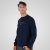 Double Outfitters MTOP-1151 Collegegenser Mørkeblå - Gensere og hettegensere - Store hettegensere - 2XL-14XL