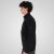 Double Outfitters MTOP-1158 Collegejakke med glidelås Svart - Gensere og hettegensere - Store hettegensere - 2XL-14XL