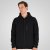 Double Outfitters MTOP-1160 Hettegenser med glidelås Svart - Gensere og hettegensere - Store hettegensere - 2XL-14XL