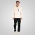 Double Outfitters MTOP-1160 Hettegenser med glidelås Hvit - Gensere og hettegensere - Store hettegensere - 2XL-14XL