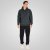 Double Outfitters MTOP-1160 Hettegenser med glidelås Mørkegrønn - Gensere og hettegensere - Store hettegensere - 2XL-14XL