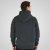 Double Outfitters MTOP-1160 Hettegenser med glidelås Mørkegrønn - Gensere og hettegensere - Store hettegensere - 2XL-14XL
