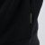 Double Outfitters MTOP-1163 Collegegenser med halv glidelås Svart - Gensere og hettegensere - Store hettegensere - 2XL-14XL
