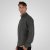 Double Outfitters MTOP-1163 Collegegenser med halv glidelås Khaki - Gensere og hettegensere - Store hettegensere - 2XL-14XL