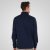 Double Outfitters MTOP-1163 Collegegenser med halv glidelås Mørkeblå - Gensere og hettegensere - Store hettegensere - 2XL-14XL