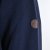 Double Outfitters MTOP-1163 Collegegenser med halv glidelås Mørkeblå - Gensere og hettegensere - Store hettegensere - 2XL-14XL