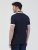 Mish Mash Belgrade Zip Through Polo Navy - Polo- & piqueskjorter - Poloskjorte i store størrelser - 2XL-8XL