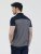 Mish Mash Doha Contrast Polo Navy - Polo- & piqueskjorter - Poloskjorte i store størrelser - 2XL-8XL