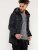 D555 Lonsdale Parka Style Jacket With Embroidery Patch On Sleeve Black - Jakker - Store jakker - 2XL-12XL
