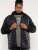D555 Thorpe Hooded Quilted Jacket With Fleece Sleeves And Removable Fleece Hood - Jakker - Store jakker - 2XL-12XL
