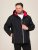 D555 Jamie Soft Shell Detachable Hood Padded Jacket Svart - Jakker - Store jakker - 2XL-12XL