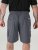 D555 Nick Cargoshorts med Elastisk Midje Grå - Shorts - Store shorts - W40-W60