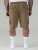 D555 Nick Cargoshorts med Elastisk Midje Beige - Shorts - Store shorts - W40-W60