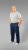 20 Nodi Grecale Stretch Fleece Cotton Sports Pants with Enzyme and Soft Touch Treatment Navy - Sweatbukser og-shorts - Sweatbukser og Sweatshorts 2XL-12XL