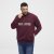 North Latitude Half Zip Genser Vinrød - Gensere og hettegensere - Store hettegensere - 2XL-14XL
