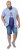 D555 JAIDEN Short Sleeve Shirt & T-shirt Combo - Skjorter - Store skjorter - 2XL-8XL