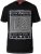D555 OAKLEY LA Geometric Print Crew Neck T-Shirt Black - T-skjorter - Store T-skjorter - 2XL-14XL