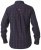 D555 Nixon LS Shirt Navy/Wine - Skjorter - Store skjorter - 2XL-8XL
