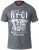 D555 Lorne T-shirt Grey Twist - T-skjorter - Store T-skjorter - 2XL-14XL