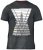 D555 Rox T-shirt Charcoal - T-skjorter - Store T-skjorter - 2XL-14XL