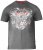 D555 Bradley T-shirt Charcoal - T-skjorter - Store T-skjorter - 2XL-14XL