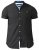 D555 Dwight Short Sleeve Shirt Black - Skjorter - Store skjorter - 2XL-8XL