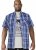 D555 Genoa Short Sleeve Shirt & T-shirt Combo - Skjorter - Store skjorter - 2XL-8XL