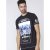 D555 Ethan T-shirt Black - T-skjorter - Store T-skjorter - 2XL-14XL
