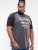 D555 Lismore Raglan Sleeve San Diego Printed T-Shirt Charcoal - T-skjorter - Store T-skjorter - 2XL-14XL