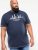 D555 Randwick San Francisco Printed T-Shirt Navy - T-skjorter - Store T-skjorter - 2XL-14XL